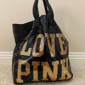 PINK sequin bag✨